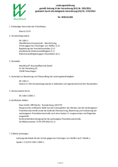 Wecryl 123 K - Grün