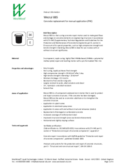 Wecryl 885