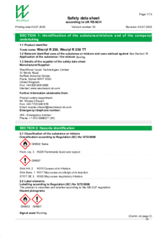 Wecryl R 230 / Wecryl R 230 TT