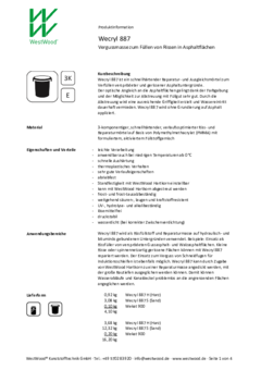 Wecryl 887 Wecryl 887