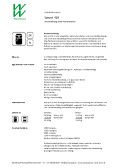 Wecryl 419