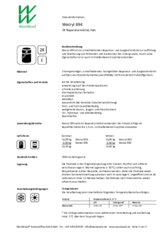 Wecryl 894 Wecryl 894